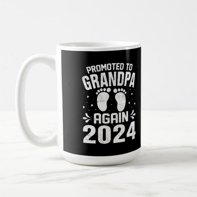 Taza De Café Nuevamente ascenso de hombres al abuelo Este 2024 (Izquierda)
