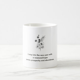Taza De Café Nuevas esperanzas para el nuevo año