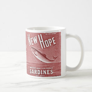 Taza De Café nuevas sardinas de la esperanza