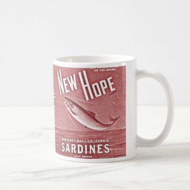 Taza De Café nuevas sardinas de la esperanza (Derecha)