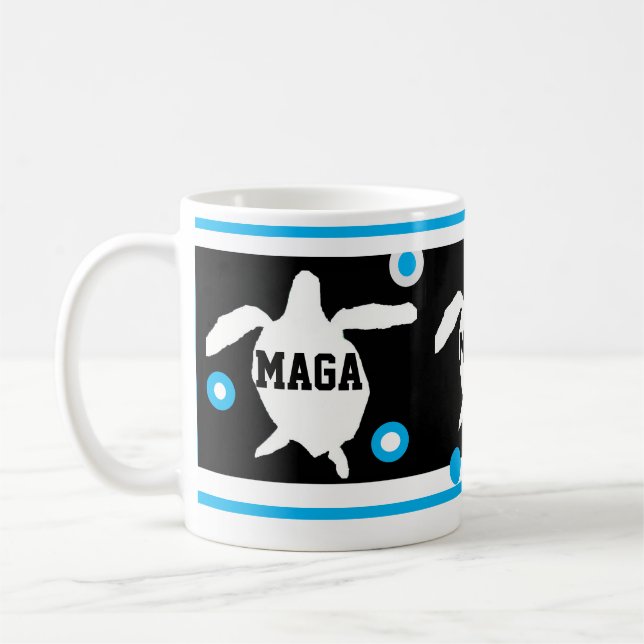 Taza De Café NUEVAS tortugas marinas de MAGA (Izquierda)