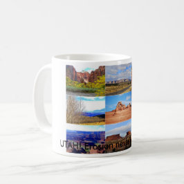 Taza De Café Nueve iconos del paisaje de Utah