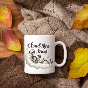 Taza De Café Nueve nubes brew Skeleton Coffee Mug