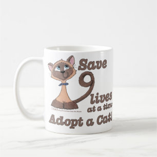 Taza De Café Nueve vidas