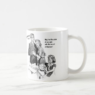 Taza De Café nuevo aluminio de la novia