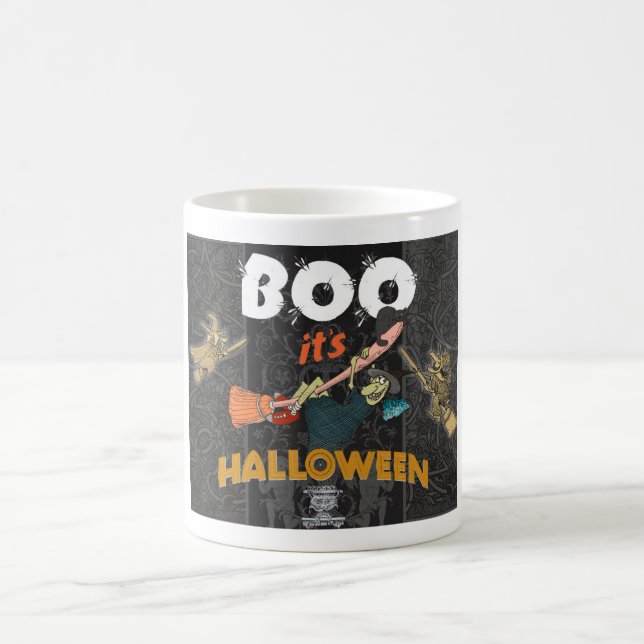 Taza De Café ¡NUEVO—BOO! ¡Es HALLOWEEN! (Centro)