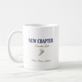 Taza De Café Nuevo Capítulo Ejecutivo Personalizado
