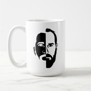 Taza De Café NUEVO Cedric y Brian Face Mug