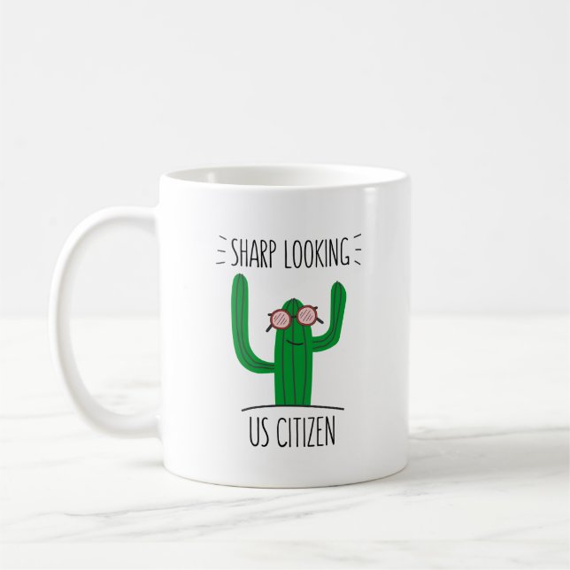 Taza De Café Nuevo ciudadano estadounidense Ciudadanía estadoun (Izquierda)