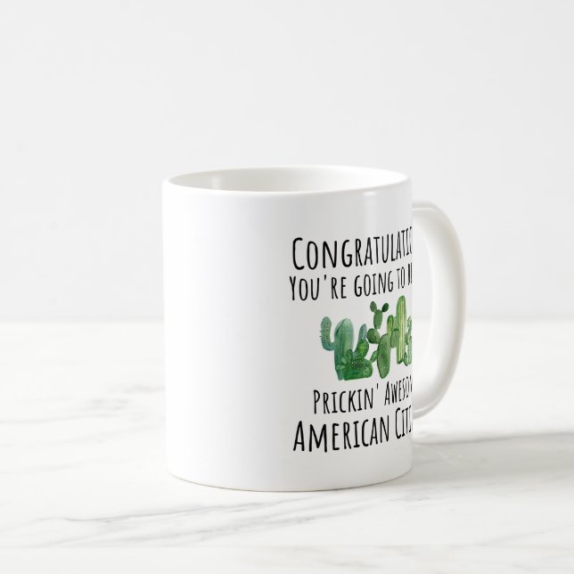 Taza De Café Nuevo ciudadano estadounidense regalo ciudadano es (Anverso derecho)