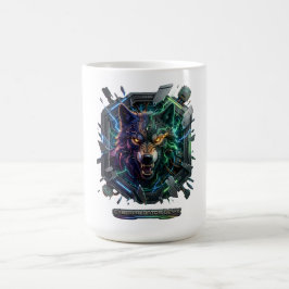 Taza De Café Nuevo depredador robótico futurista