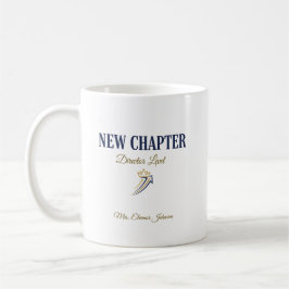 Taza De Café Nuevo Director de Capítulo Personalizado