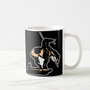 Taza De Café Nuevo extremo negro del rastro