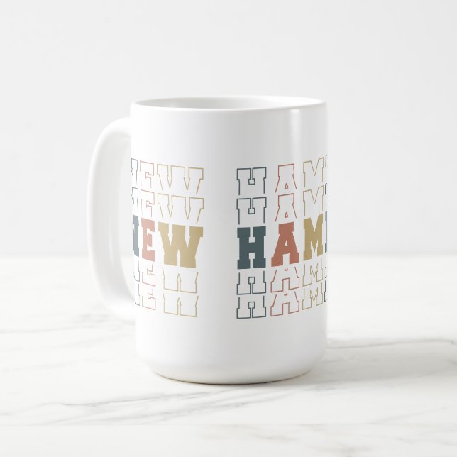 Taza De Café Nuevo Hampshire (Anverso izquierdo)