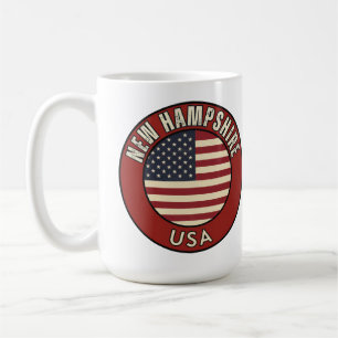 Taza De Café Nuevo Hampshire Estados Unidos de América