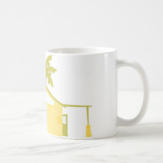 Taza De Café Nuevo hogar en las palmas