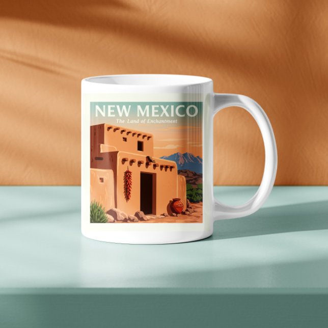 Taza De Café Nuevo México vintage (Subido por el creador)
