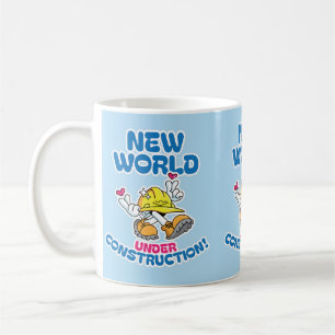 Taza De Café Nuevo Mundo en Construcción - Voluntario de la JW