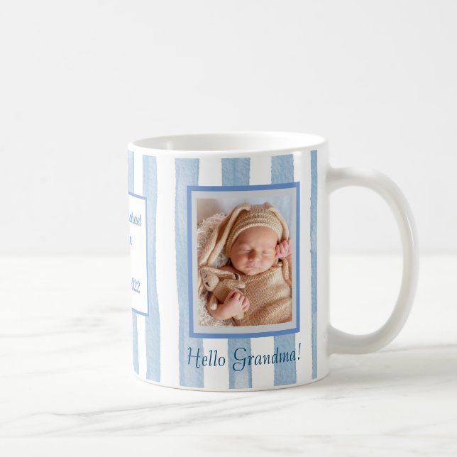 Taza De Café Nuevo nombre de fotos de la abuela (Derecha)