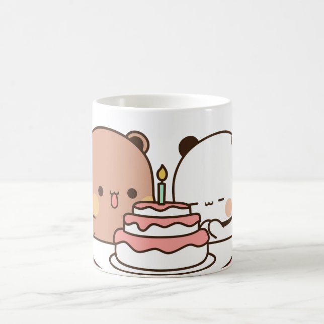 Taza De Café nuevo oso y panda bubu dudu (Centro)