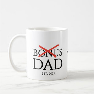 Taza De Café Nuevo PAPÁ Adoptó PAPÁ EXTRA Establecido