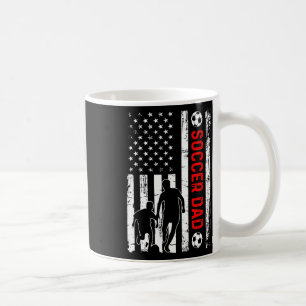 Taza De Café Nuevo Papá Pronto Será Papá Futbolista Retro Ameri