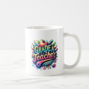 Taza De Café Nuevo Regalo De Graduación De Maestros, ¡Maestra D