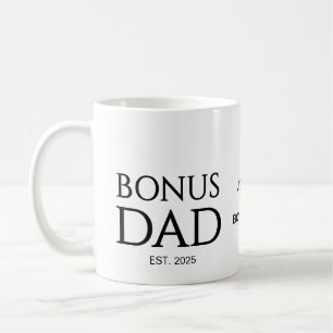 Taza De Café Nuevo regalo para PAPÁ Texto personalizado PAPÁ BO