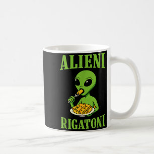 Taza De Café Nuevo Rigatoni Alien Italiano Divertido Viral M