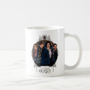 Taza De Café NUEVO SCAMANDER™ y marco Art Nouveau de la empre