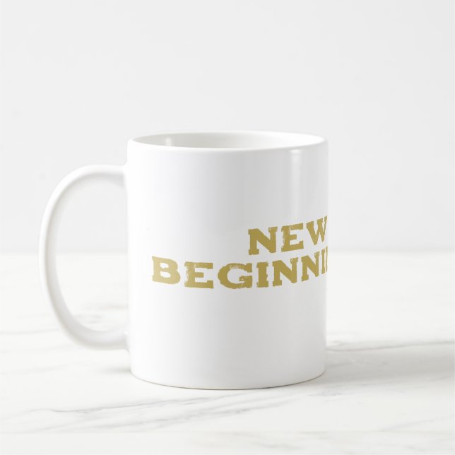 Taza De Café Nuevos comienzos (Izquierda)