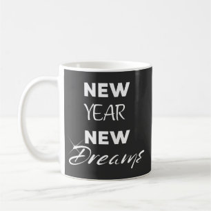 Taza De Café Nuevos sueños de Año Nuevo