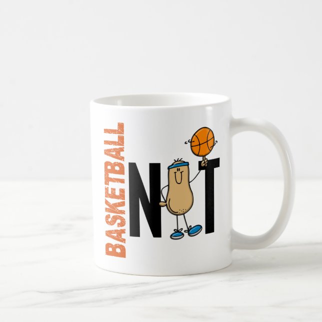 Taza De Café Nuez 1 del baloncesto (Derecha)