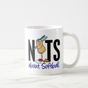 Taza De Café Nuez 2 del softball