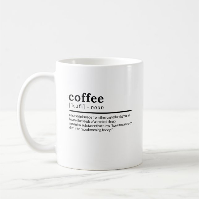 Taza De Café Nuez de café (Izquierda)