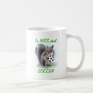 Taza De Café Nuez del fútbol