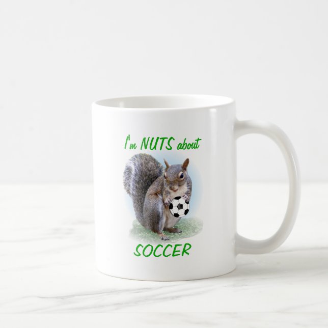 Taza De Café Nuez del fútbol (Derecha)