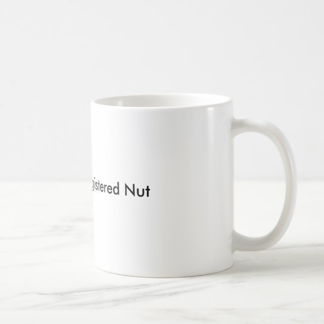 Taza De Café Nuez              registradoa RN (Derecha)