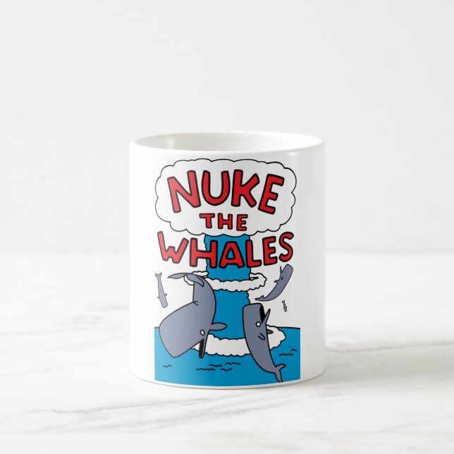 Taza De Café Nuke The Whales (Centro)