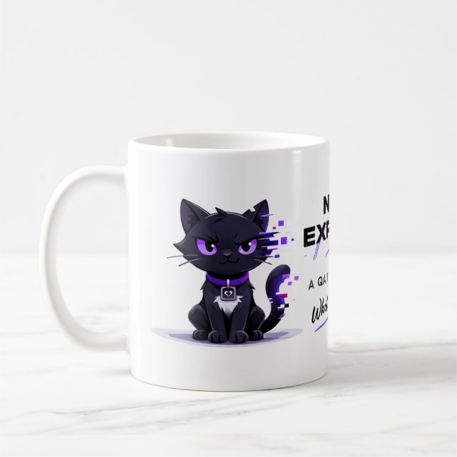 Taza De Café Null Cat Mug (Izquierda)