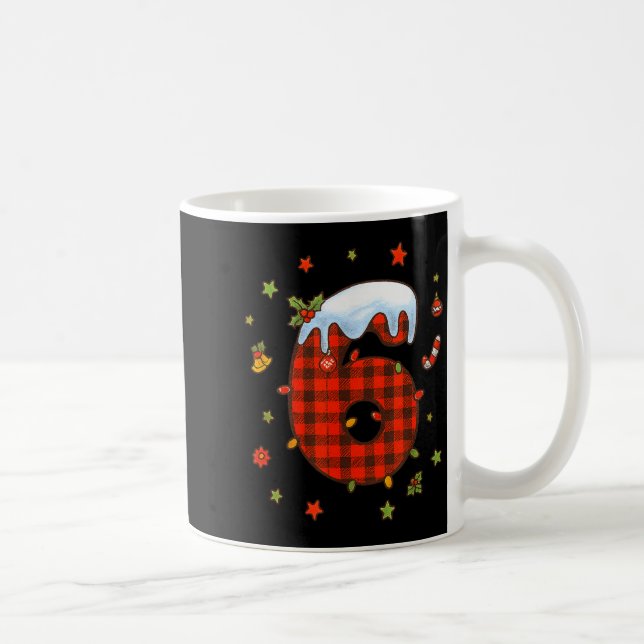 Taza De Café Number 67 Matching Christmas 6 7 Six Seven 6-7 Mem (Derecha)