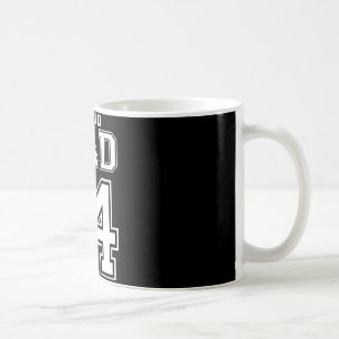 Taza De Café Número 14 Orgulloso Padre de Fútbol Personalizado