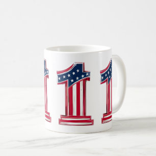 Taza De Café Número 1 Americano