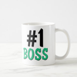 Taza De Café Número 1 Boss