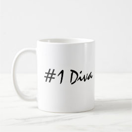 Taza De Café Número 1 Diva