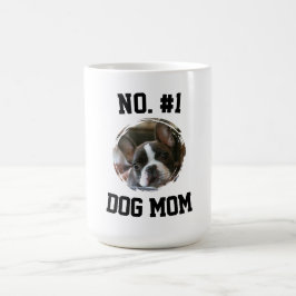 Taza De Café Número 1 perro Mamá Día de la Madre Amantes de las