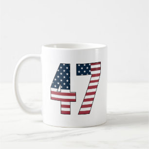 Taza De Café Número 47 de café Mug