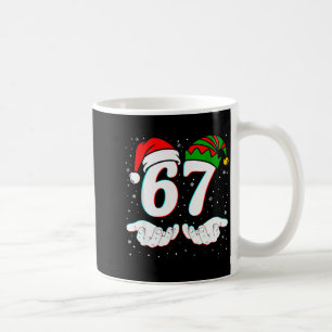 Taza De Café Número 67 coincidente seis siete 6 7 Meme 6-7 Navi