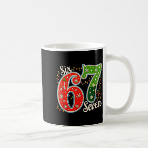 Taza De Café Número 67 Divertido Seis Siete 6 7 Meme Luz de Nav