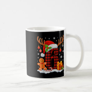 Taza De Café Número 67 Navidad coincidente 6 7 Seis Siete 6 7 M